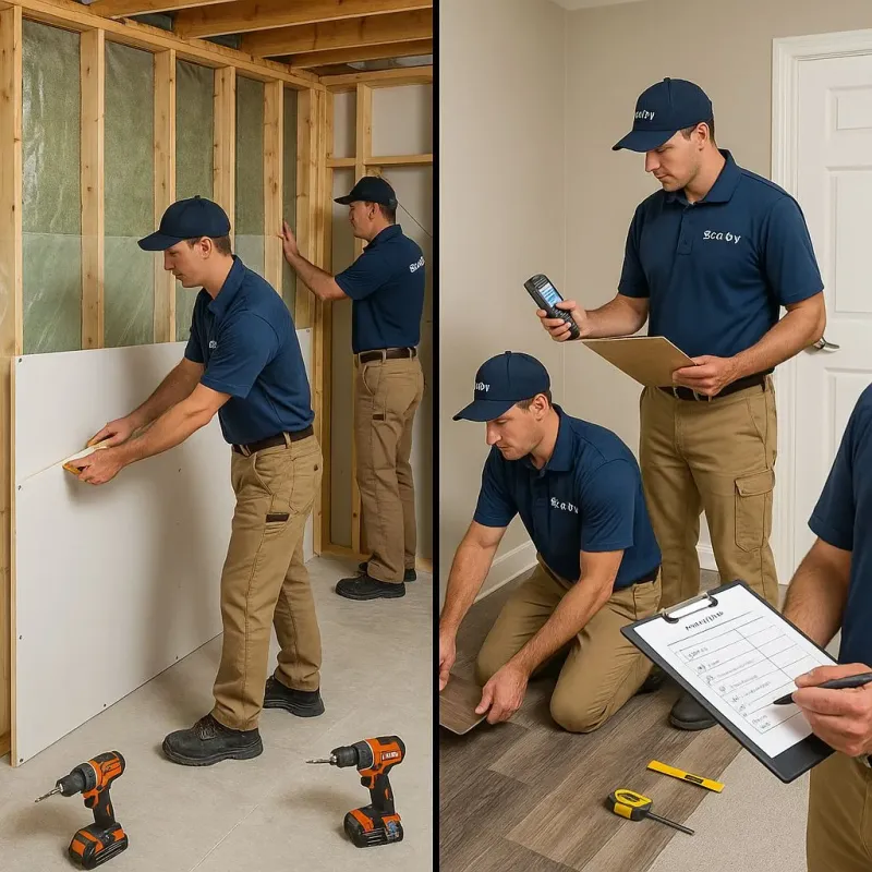 Repairs and Reconstruction process in Lopezville, TX
